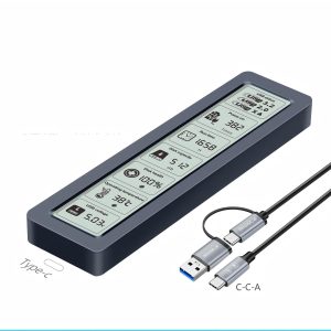 Smart Digital Display M.2 NVMe SSD Enclosure