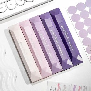 Aesthetic Pen-Style Correction Tape 5-Pack Gradient Colors