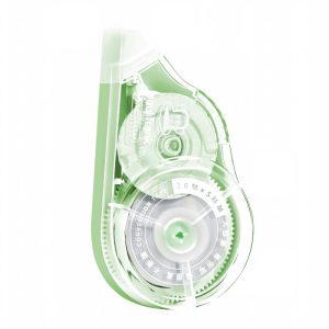 High-Capacity 30m Correction Tape Dispenser Green 5-Pack
