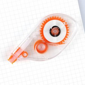 Eco-Friendly Refillable Correction Tape 8m Clear Casing